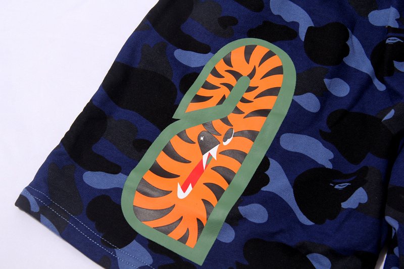 BAPE Shark Face Camouflage Drawstring Shorts