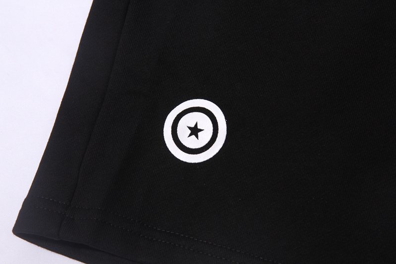 BAPE Shark Graphic Black Shorts