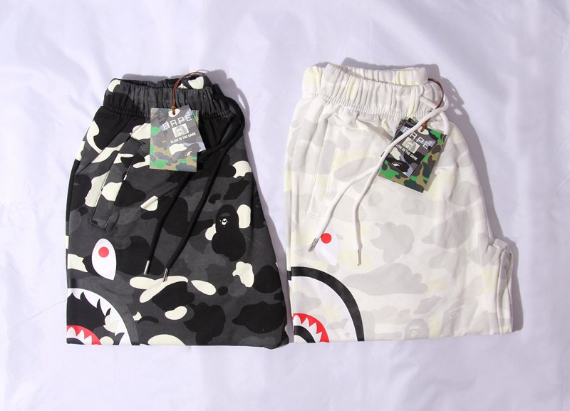 BAPE Shark Camo Glow-in-the-Dark Shorts