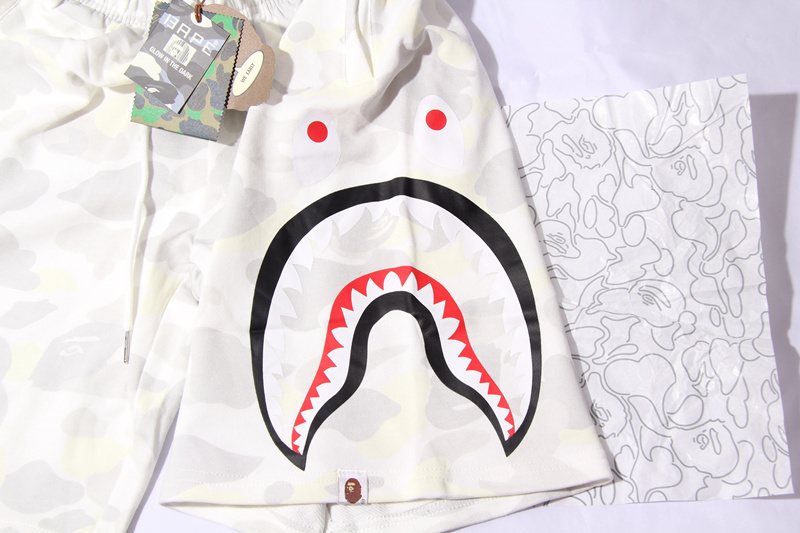 BAPE Shark Camo Glow-in-the-Dark Shorts