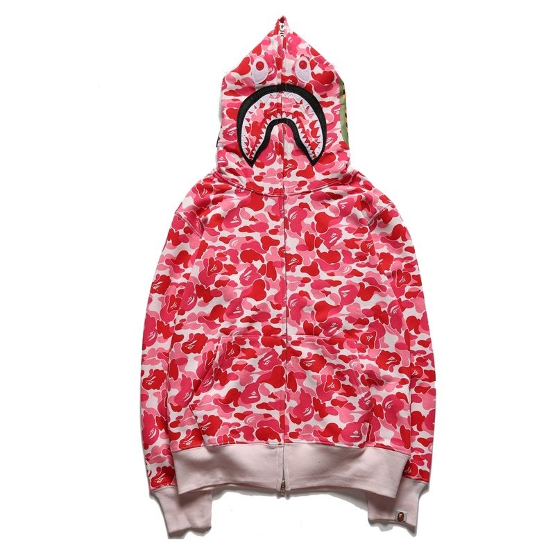 BAPE WGM Shark Camo Full-Zip Hoodie
