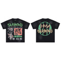 HARMONY Raw-Edge Graphic T-Shirt