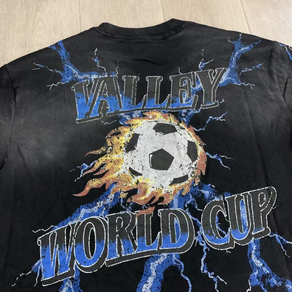 VALE USA World Cup Tiger Soccer Graphic T-Shirt