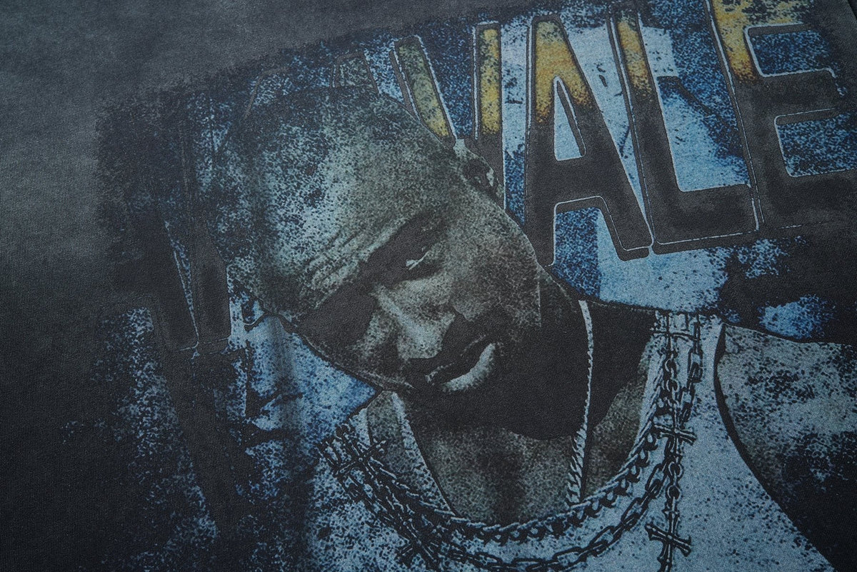 VALE USA 199X Dreams Portrait Graphic T-Shirt