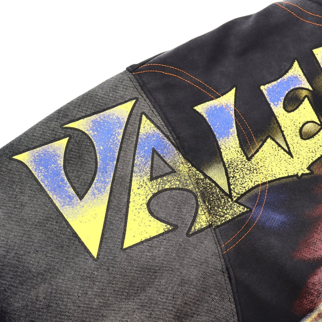 VALE USA Valley of the Damned Skeleton Graphic Zip Hoodie