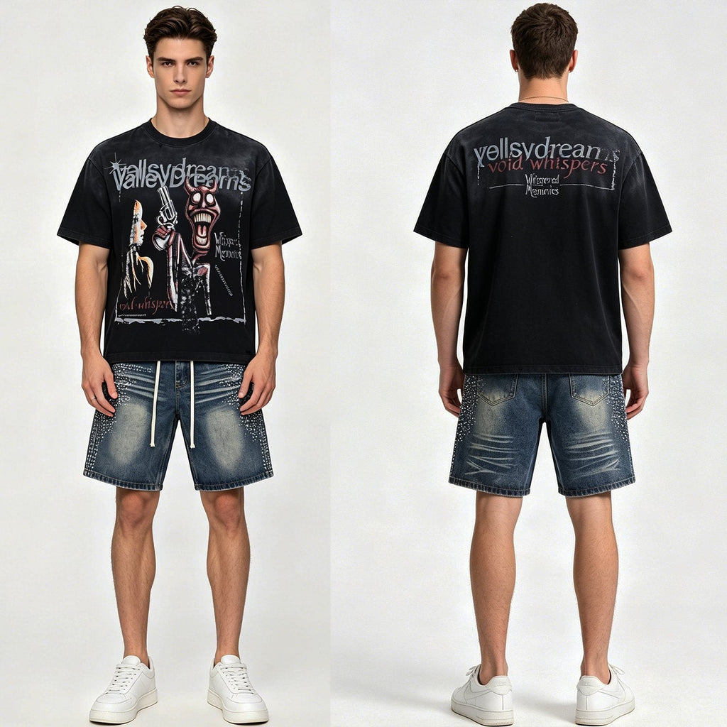 Valley Dreams Void Whispers Demon Graphic T-Shirt
