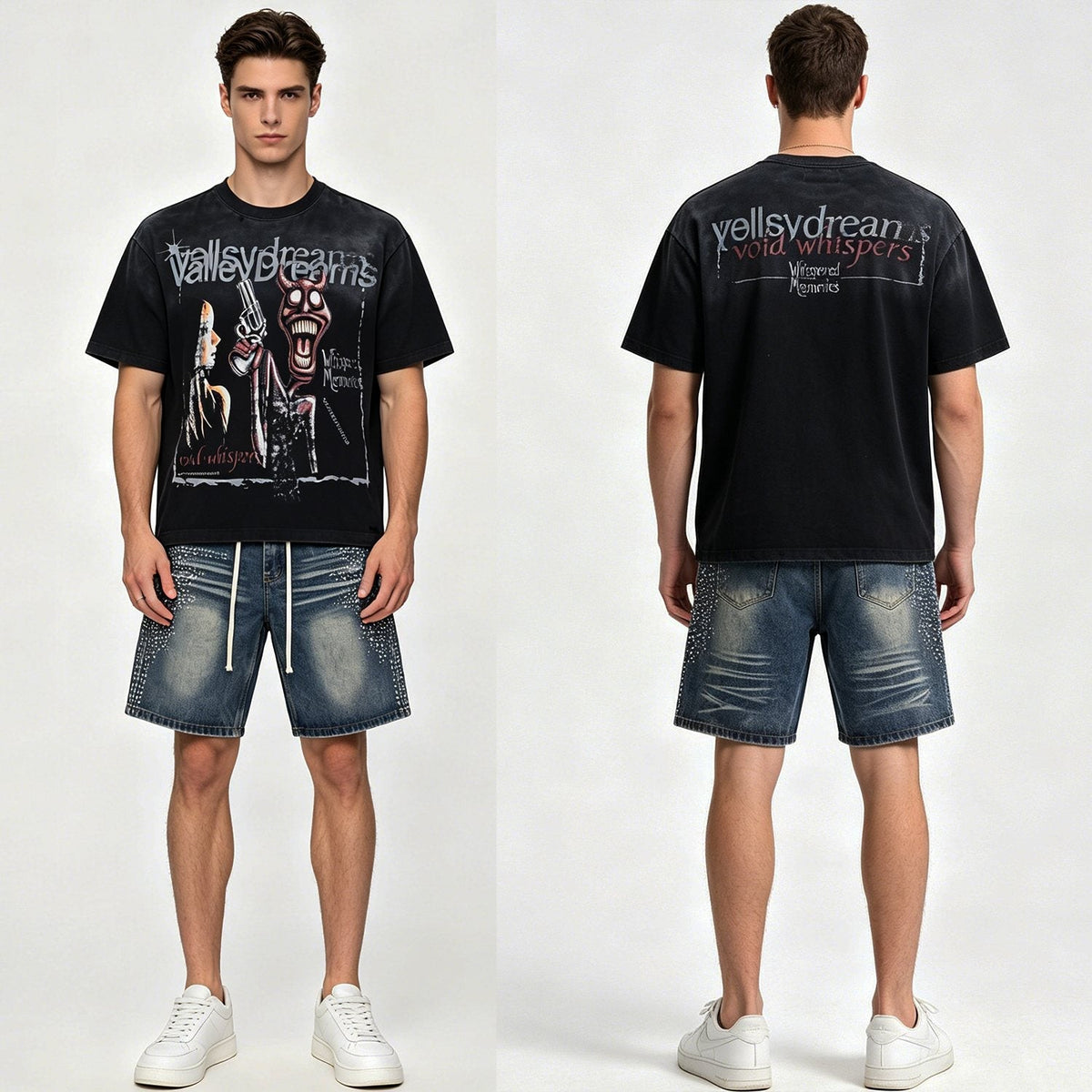 Valley Dreams Void Whispers Demon Graphic T-Shirt