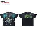 Valley Dreams Gothic Bat Skull Graphic T-Shirt
