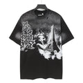 HEISTAR Eiffel Tower Graphic Short-Sleeve T-Shirt
