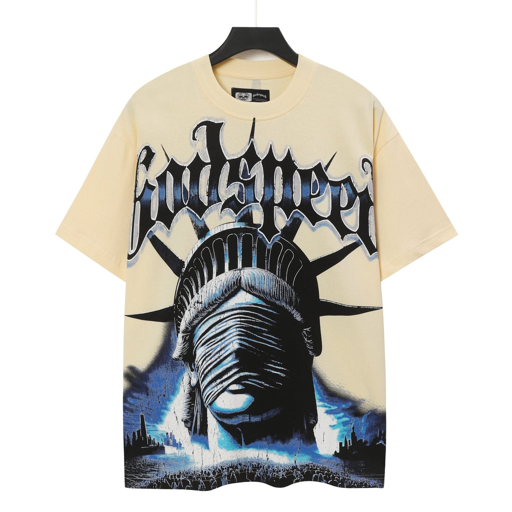 Godspeed Statue Graphic Short-Sleeve T-Shirt