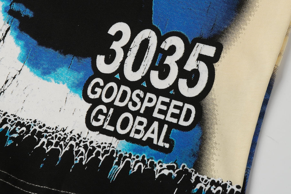 Godspeed Statue Graphic Short-Sleeve T-Shirt
