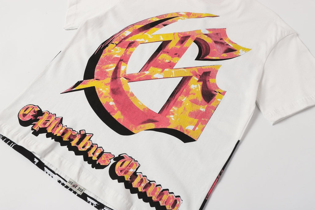 Godspeed Skull Graphic Short-Sleeve T-Shirt