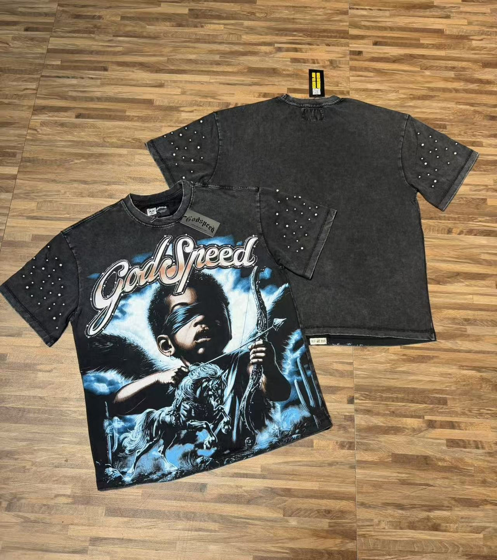 Godspeed Archer Studded Sleeve T-Shirt