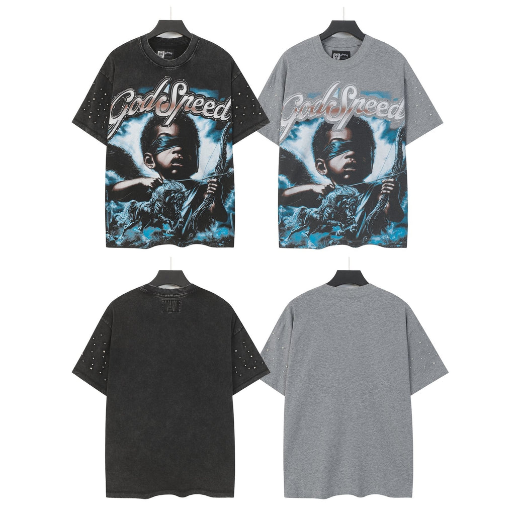 Godspeed Archer Studded Sleeve T-Shirt