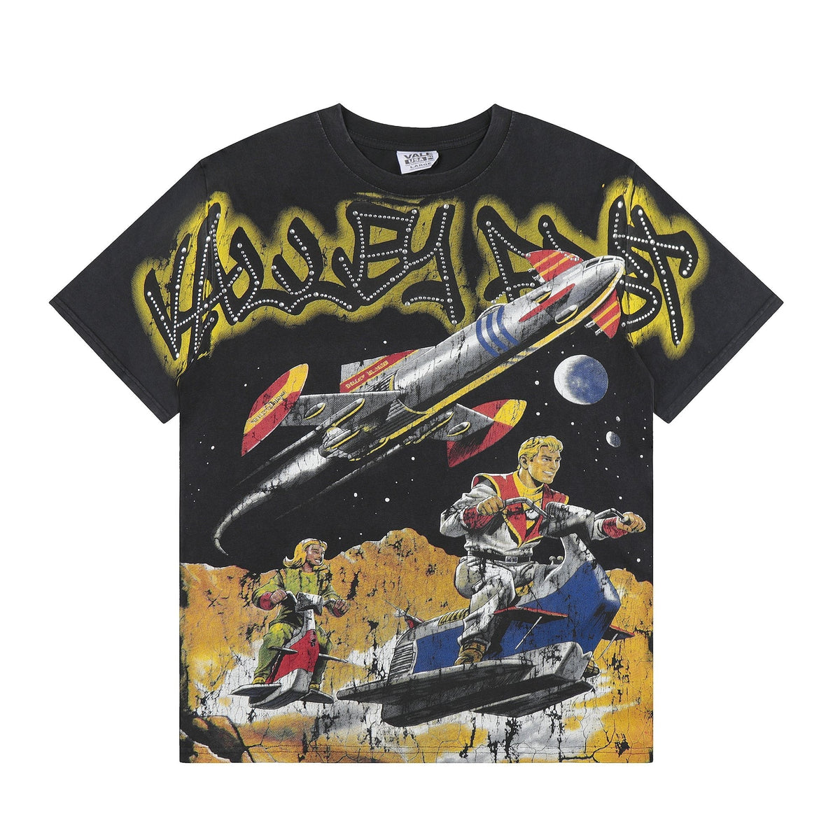 VALE USA Rocket Space Graphic T-Shirt