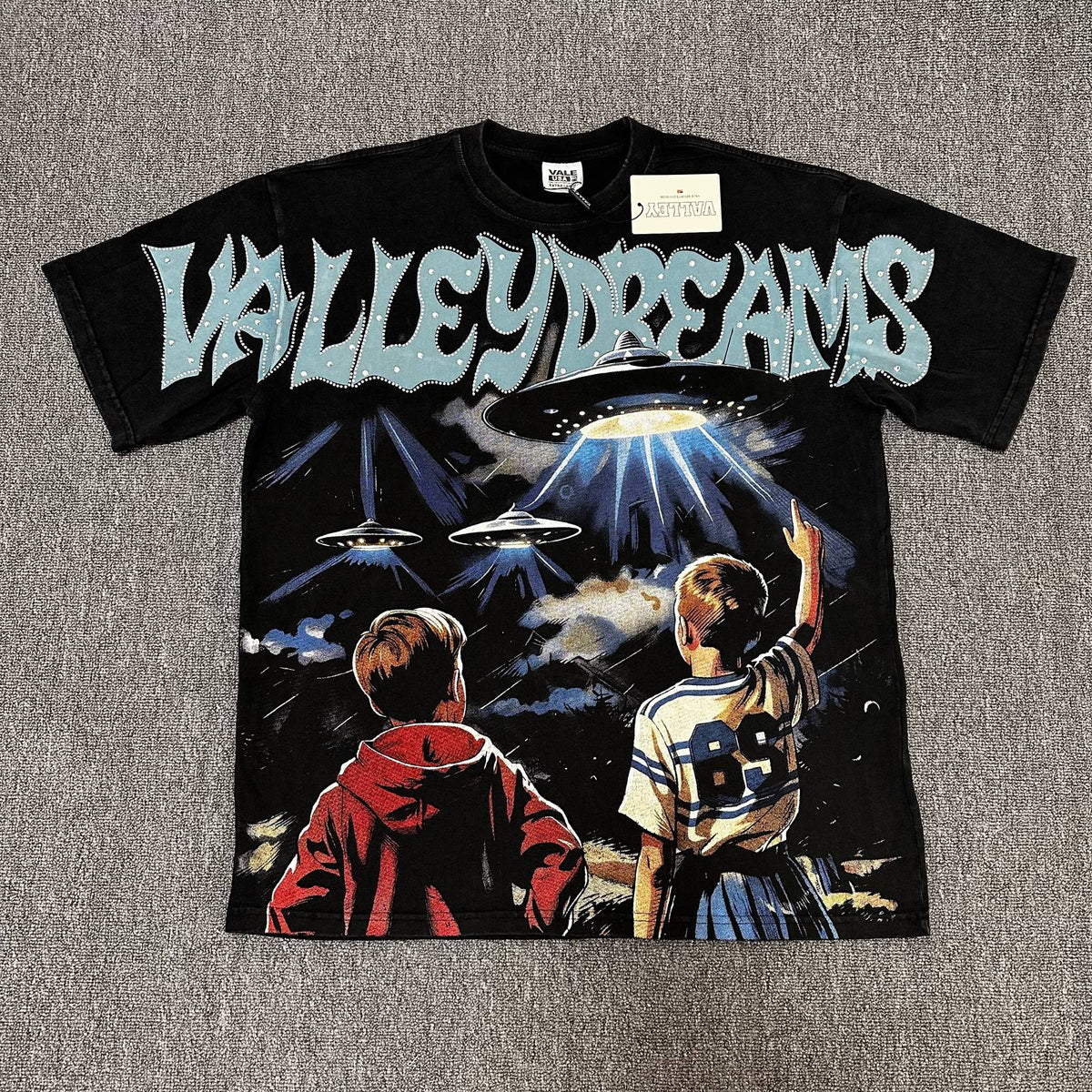 VALE USA UFO Graphic Short-Sleeve T-Shirt