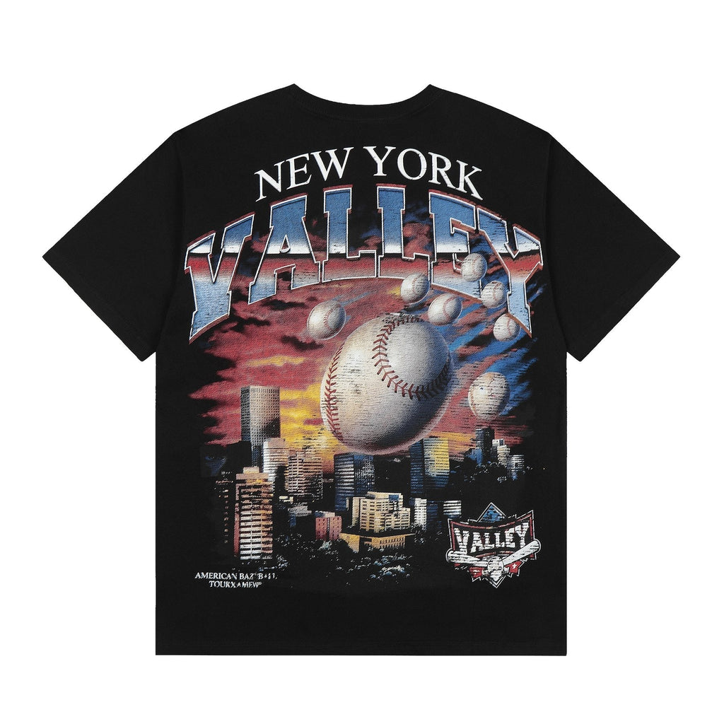 VALLEY New York Baseball Graphic T-Shirt