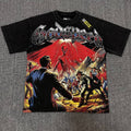 Godspeed Alien Graphic Washed Black T-Shirt