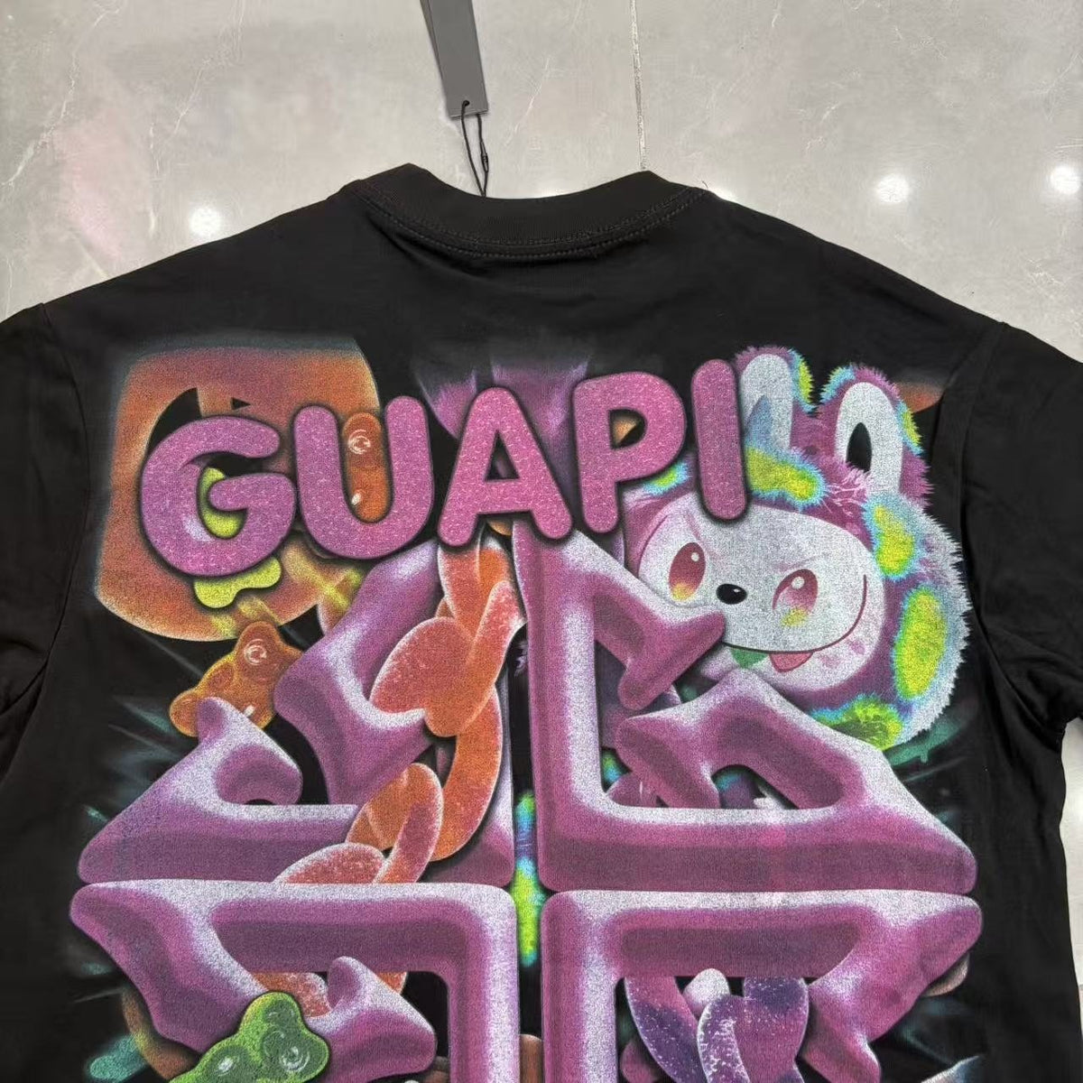 GUAPI Character Graphic Short-Sleeve T-Shirt
