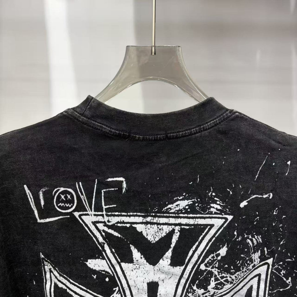 Mixed Emotion Love Hate Dream Graphic T-Shirt