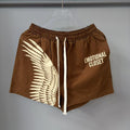 Emotional Closet Wing Graphic Drawstring Shorts