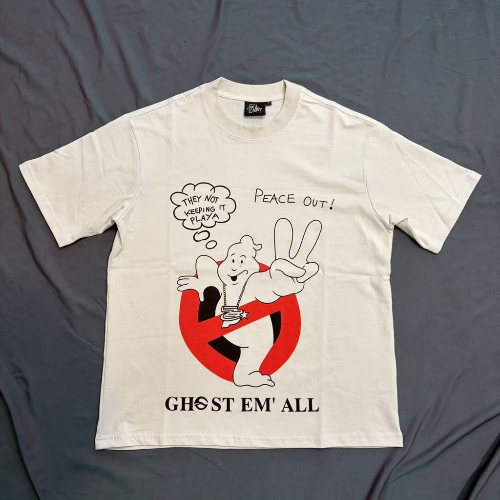 TRIPLE SEVENS S13 Hand-Print Graphic T-Shirt