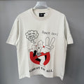 TRIPLE SEVENS S13 Hand-Print Graphic T-Shirt