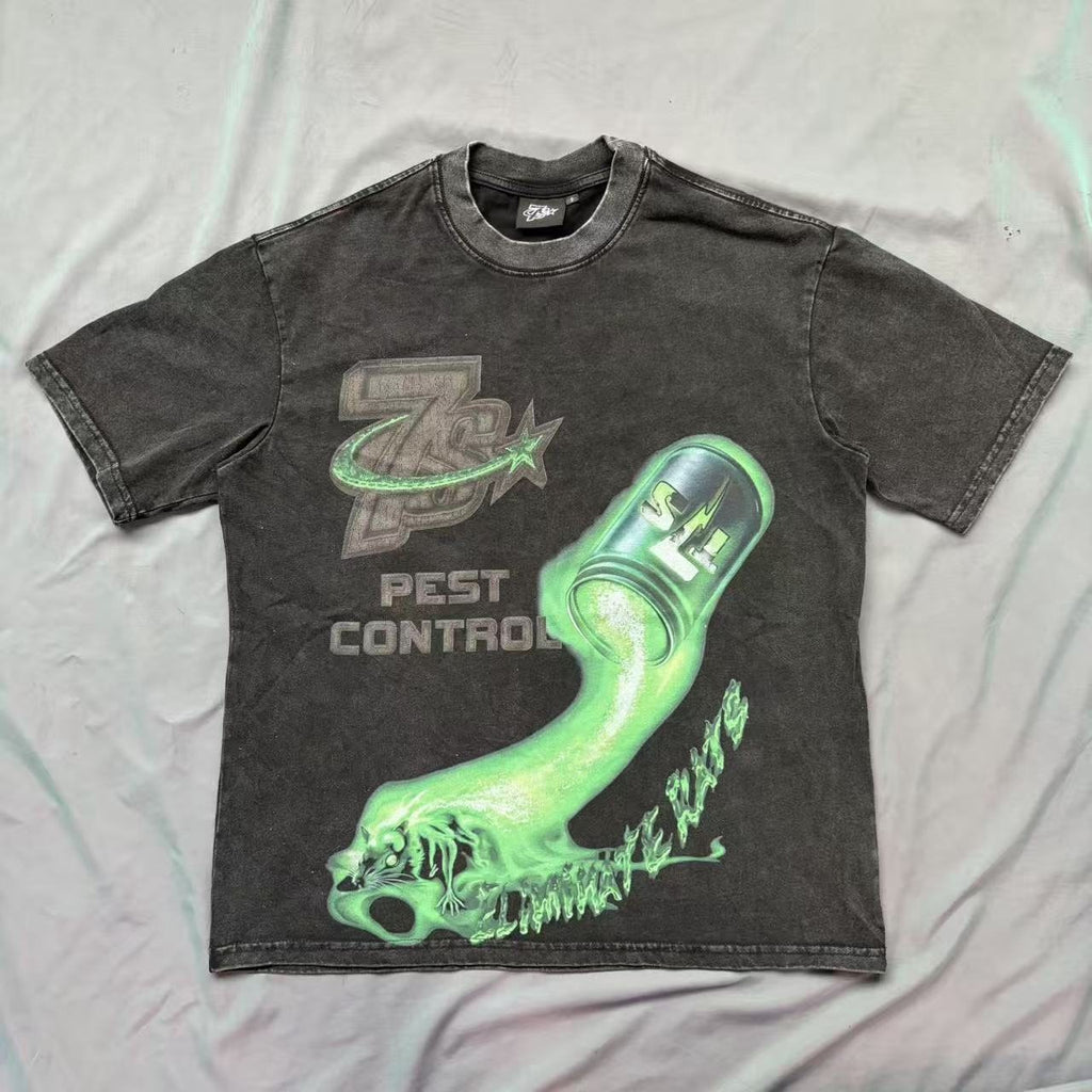 TRIPLE SEVENS Rat Graphic T-Shirt