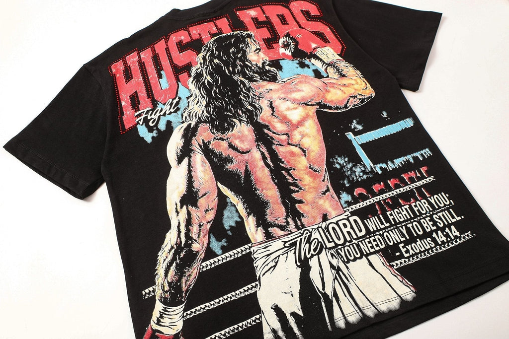 Life Hustlere Boxing Graphic T-Shirt