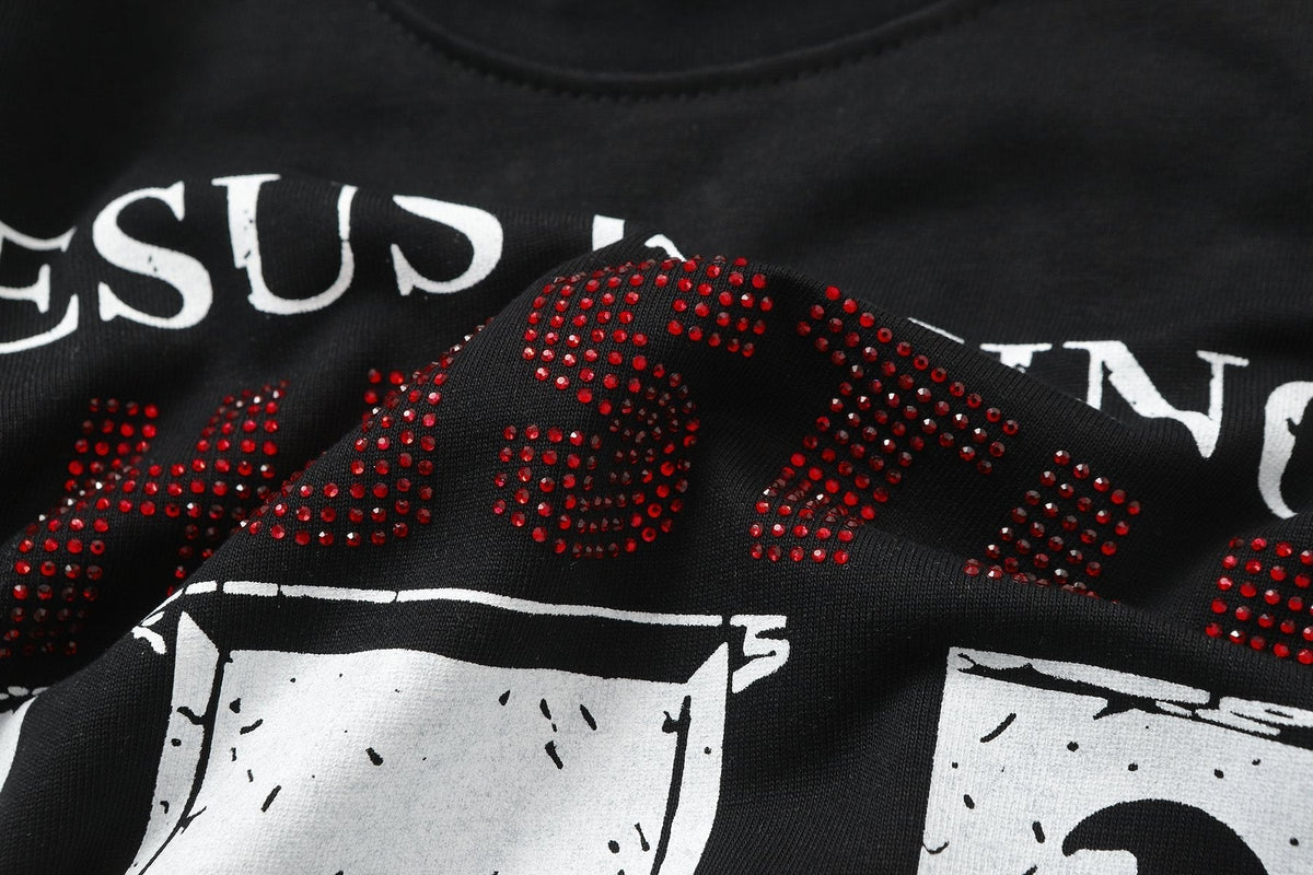 Life Hustlere Jesus Is King Graphic Short-Sleeve T-Shirt
