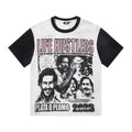 Life Hustlere Contrast-Sleeve Graphic T-Shirt