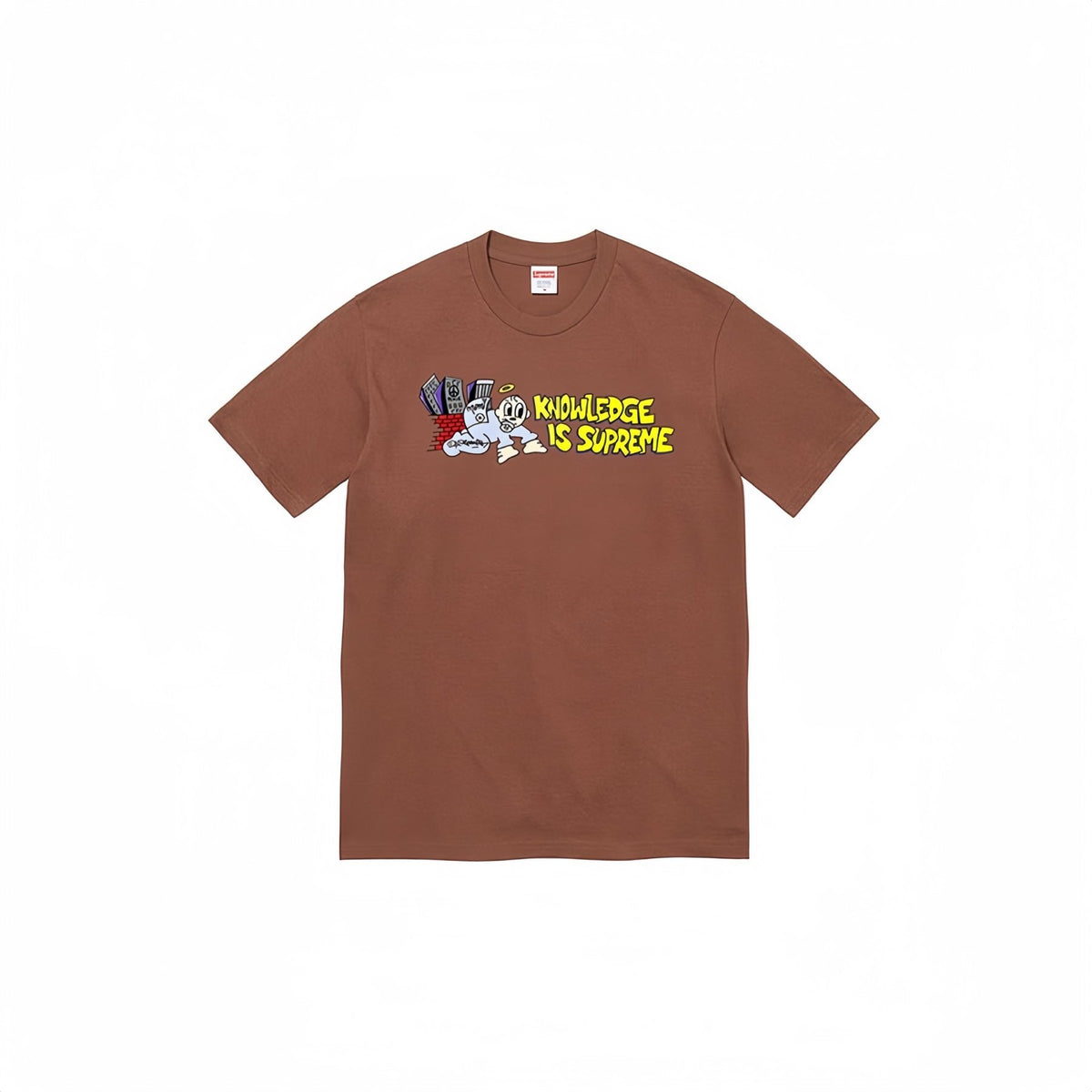 Supreme Knowledge Cartoon Graphic T-Shirt