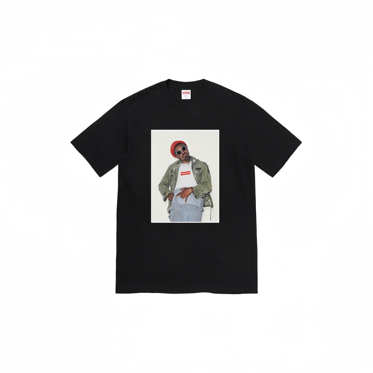 Supreme André 3000 Portrait Graphic T-Shirt