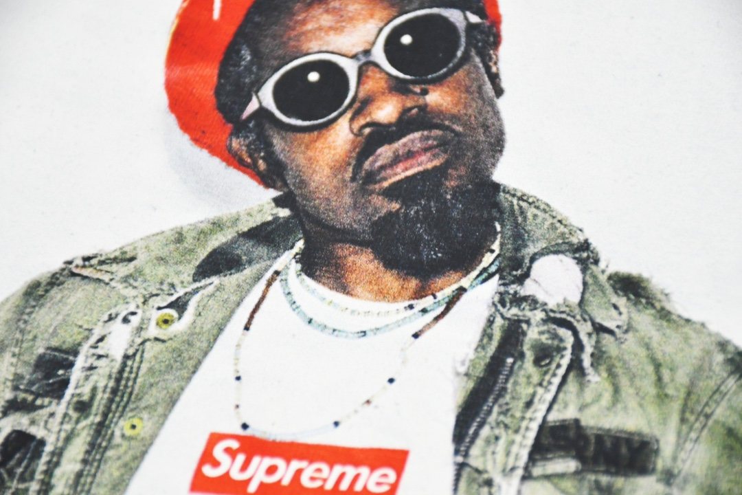 Supreme André 3000 Portrait Graphic T-Shirt