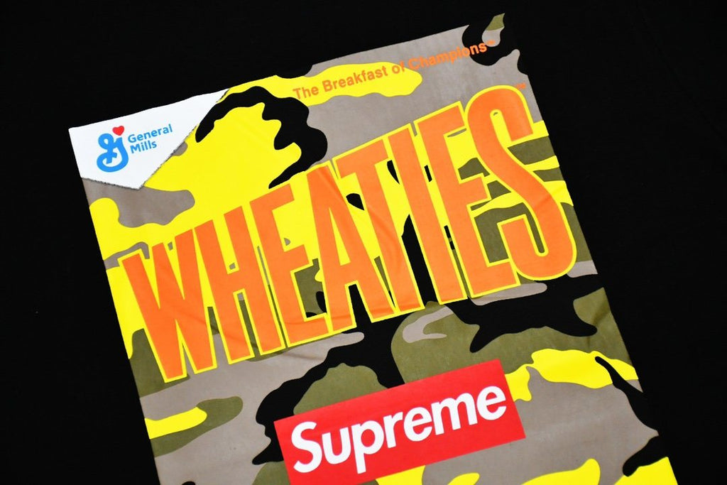 Supreme Wheaties Cereal Box Graphic T-Shirt