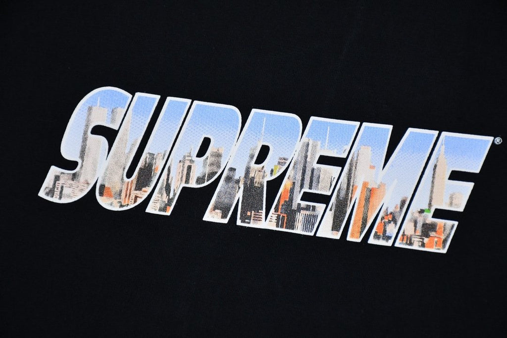 Supreme Gotham Skyline Graphic T-Shirt