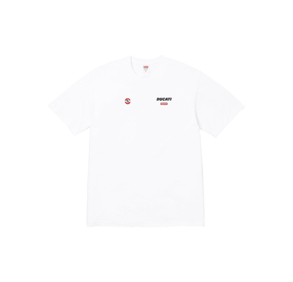 Supreme Ducati Sponsor Graphic Short-Sleeve T-Shirt