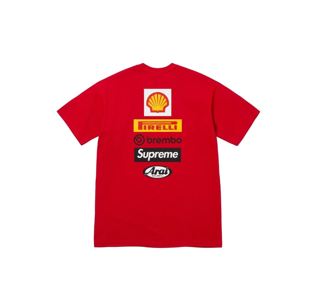 Supreme Ducati Sponsor Graphic Short-Sleeve T-Shirt