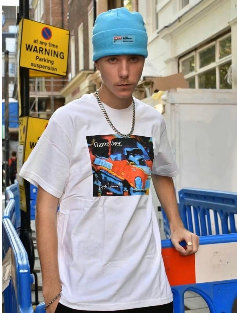 Supreme Game Over Car Graphic T-Shirt