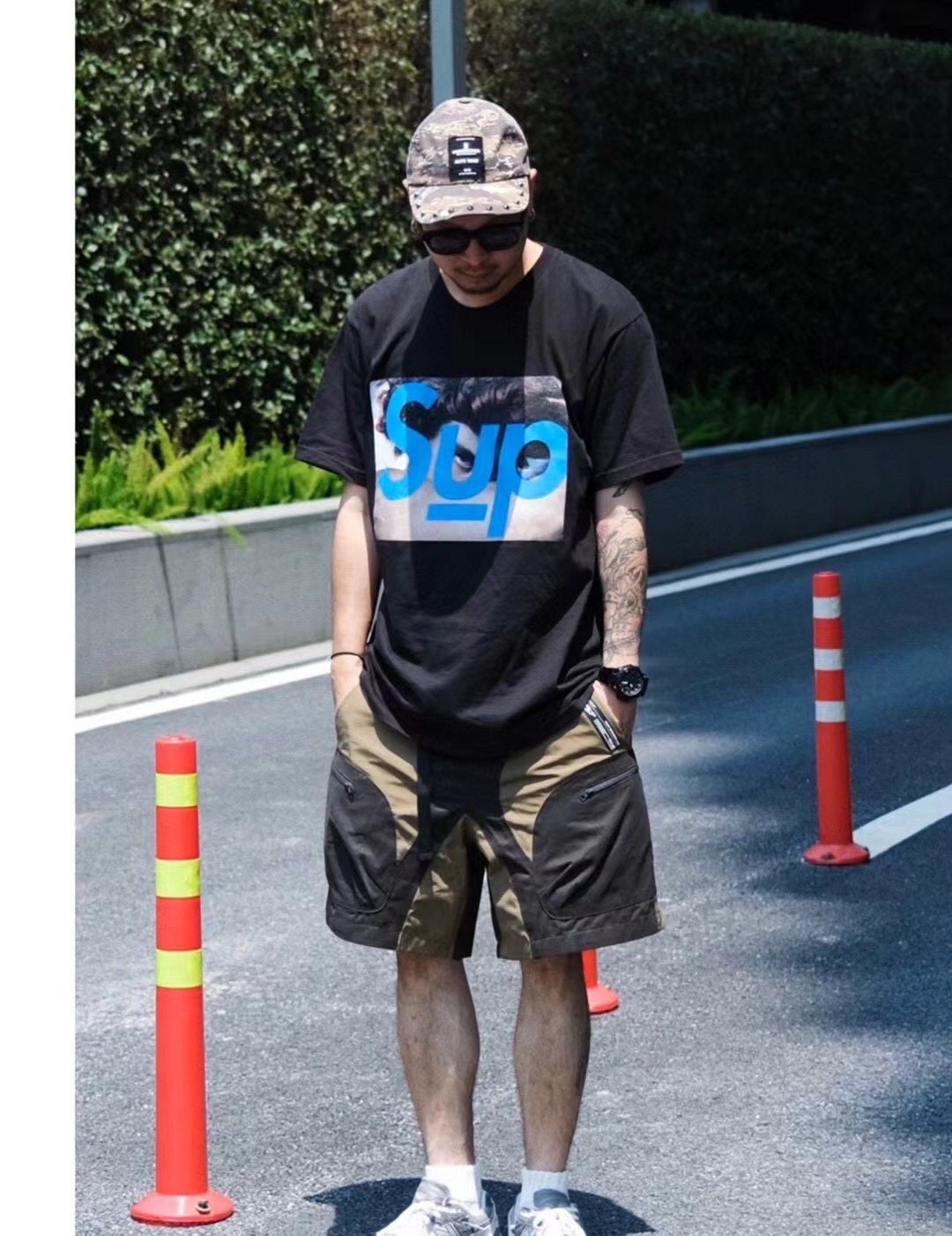 Supreme Undercover Face Graphic T-Shirt