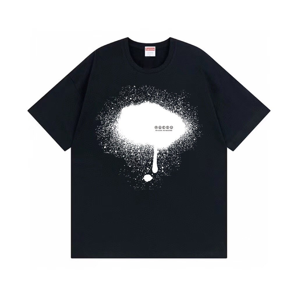 Supreme Paint-Drip Graphic T-Shirt