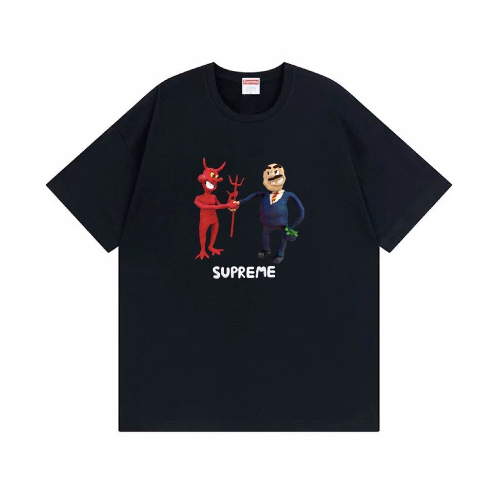 Supreme Business Devil Graphic T-Shirt
