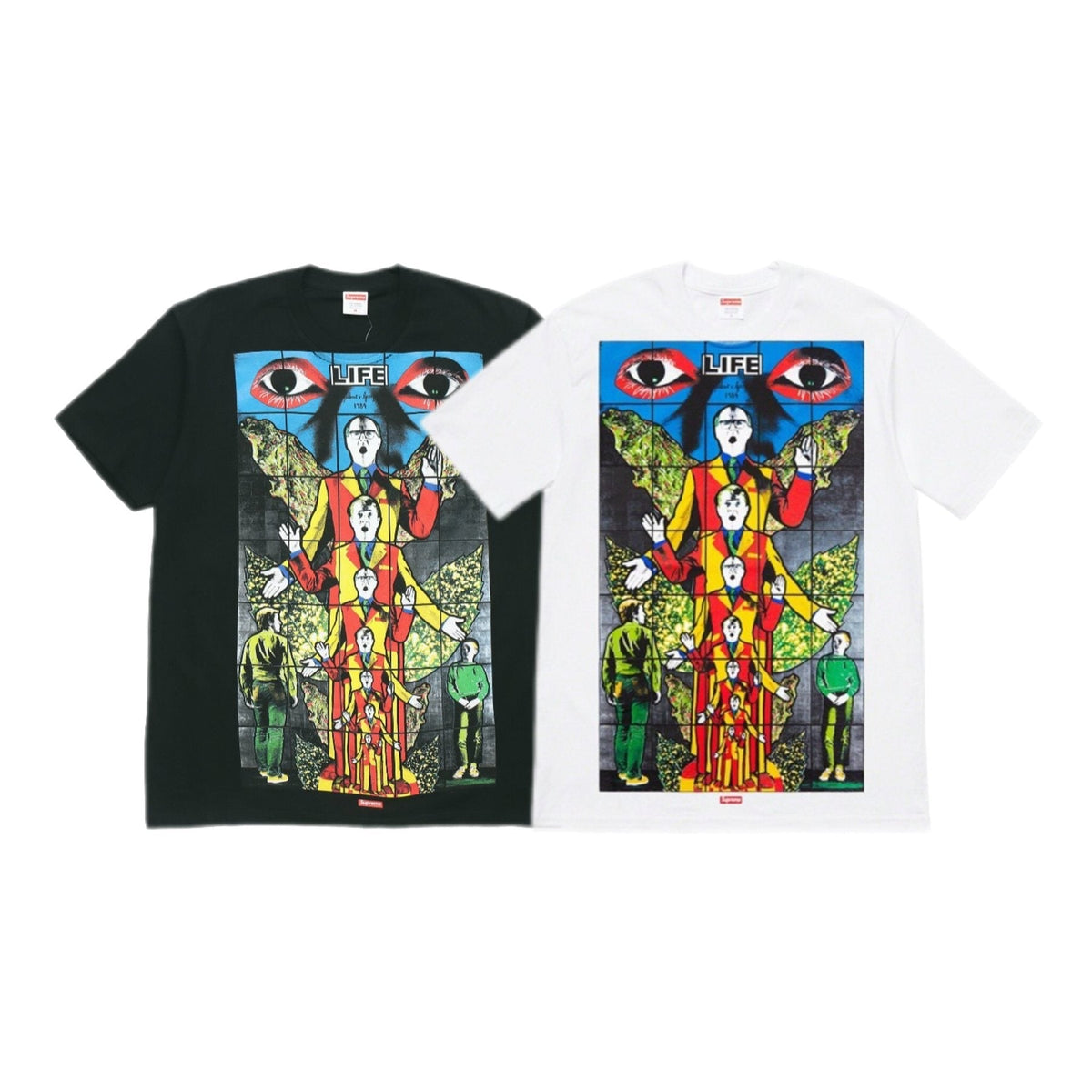 Supreme LIFE Back Graphic Short-Sleeve T-Shirt
