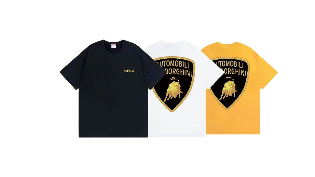 Supreme Lamborghini Graphic Short-Sleeve T-Shirt