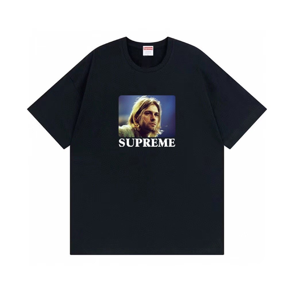 Supreme Kurt Cobain Portrait Graphic T-Shirt