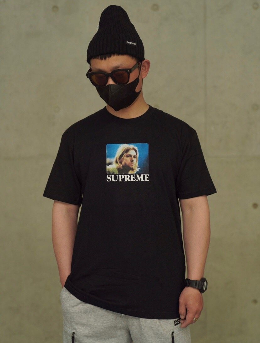 Supreme Kurt Cobain Portrait Graphic T-Shirt