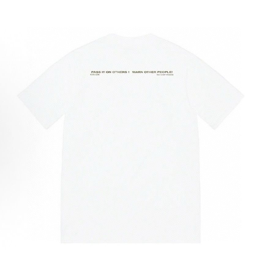 Supreme Warning Graphic Short-Sleeve T-Shirt