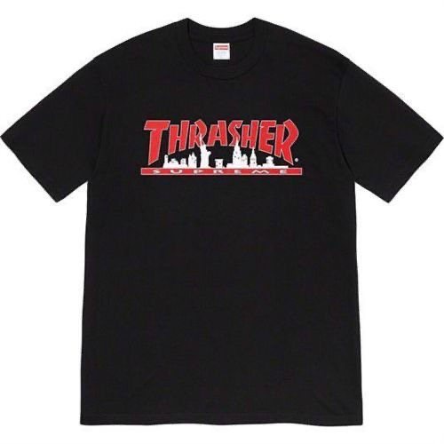 Supreme Thrasher Skyline Graphic T-Shirt