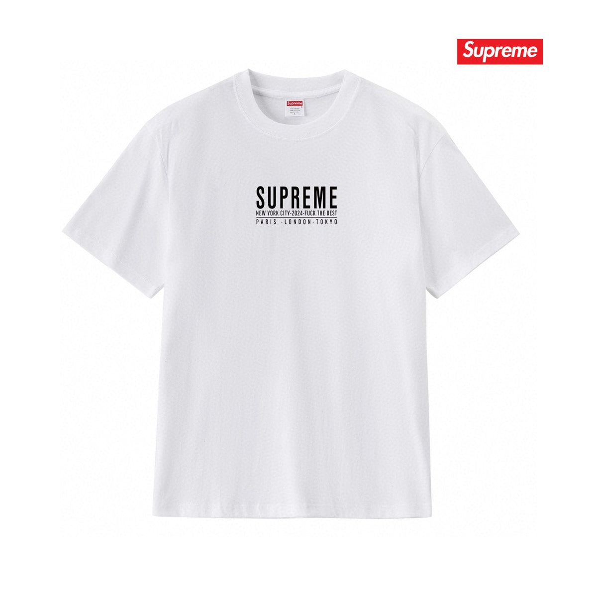 Supreme Chest Logo Graphic T-Shirt