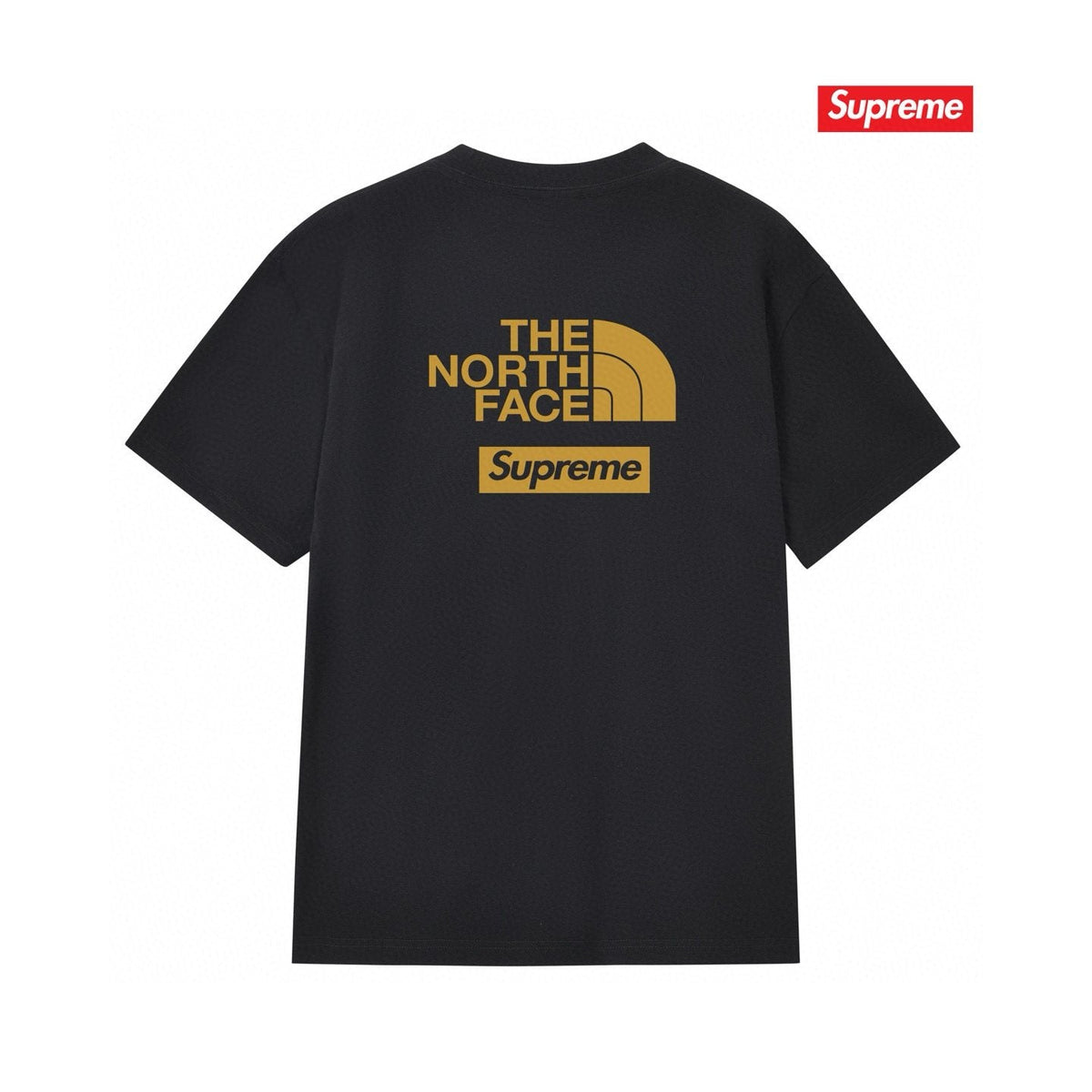 Supreme Gold Mountain Logo Graphic Short-Sleeve T-Shirt